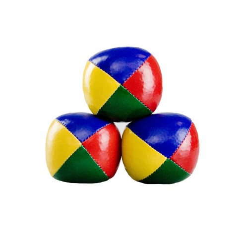 Travel Bag! Deluxe-SUEDE 3x Pro Thud Juggling Balls Blue Professional Juggling Balls Set of 3 